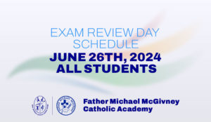 EXAM REVIEW DAY SCHEDULE JUNE 26TH, 2024 ALL STUDENTS